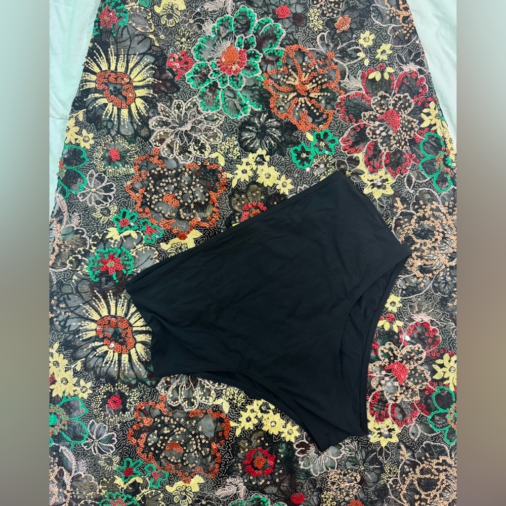 NEW WITH TAGS AGUA BENDITA SARI HALTER MAXI DRESS - Picture 8 of 9